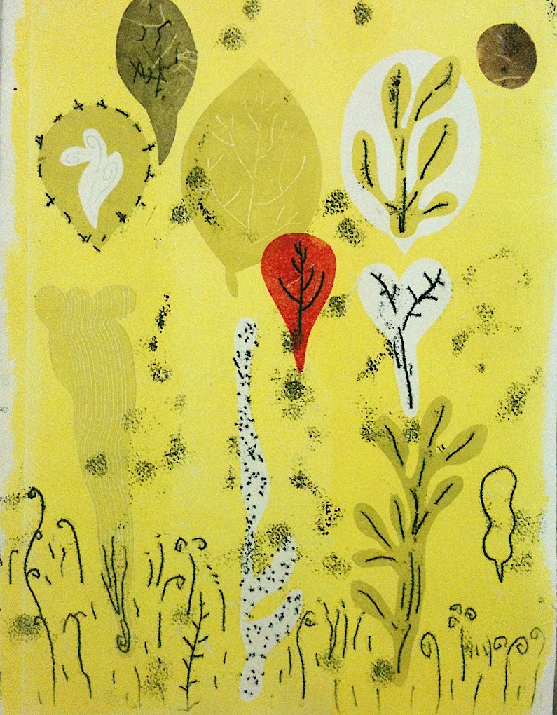 Garden, Monotype, Joe Higgins, 2017